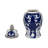 Patterned Eclectic Temple Jar with Lid-821395134