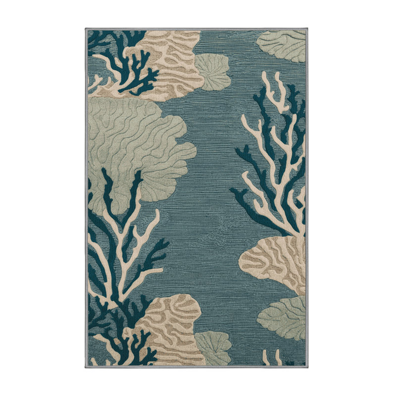  Tapis bord de mer lavable, Tapis de couloir 2 pi x 4 pi
