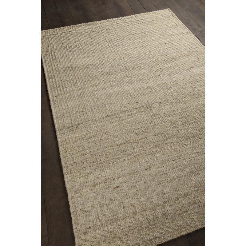 Saket Handmade Jute Area Rug, Rectangle 5' x 7'6"