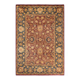 Classic One-of-a-Kind 6'2" X 9' Hand Knotted Area Rug