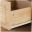Armoire de chevet avec tiroir Byron C Rattan Twinset