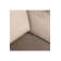 Fauteuil pivotant en polyester de 28 pouces de largeur Turner