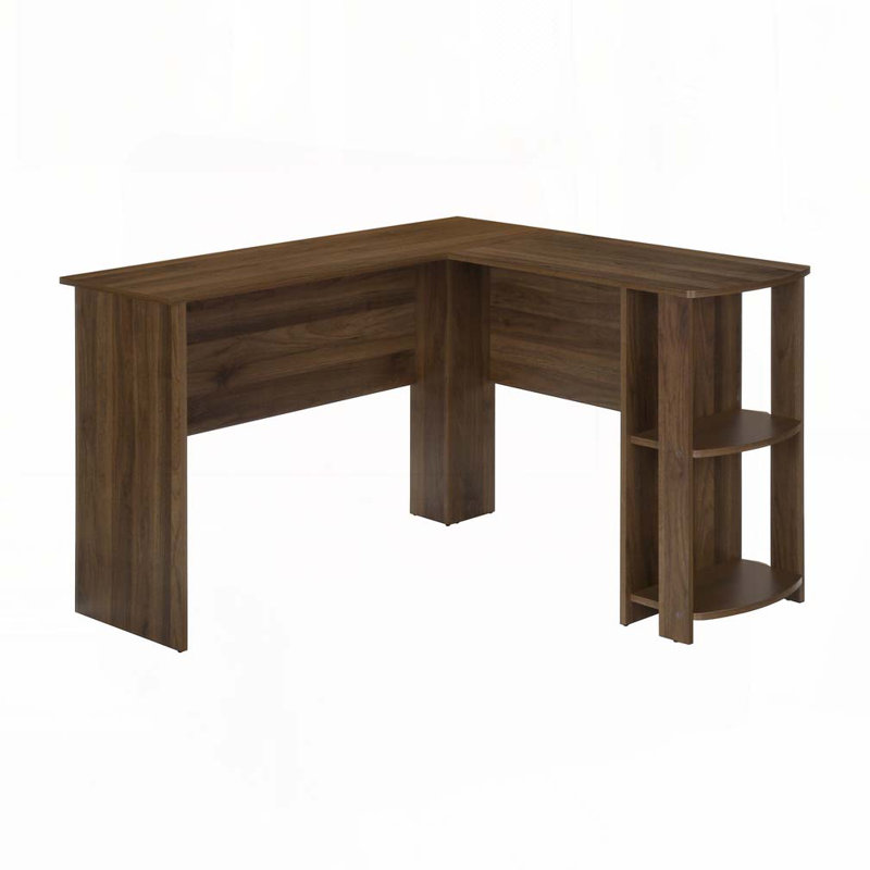 Home Office L Shape Computer Desk Storage Drawers