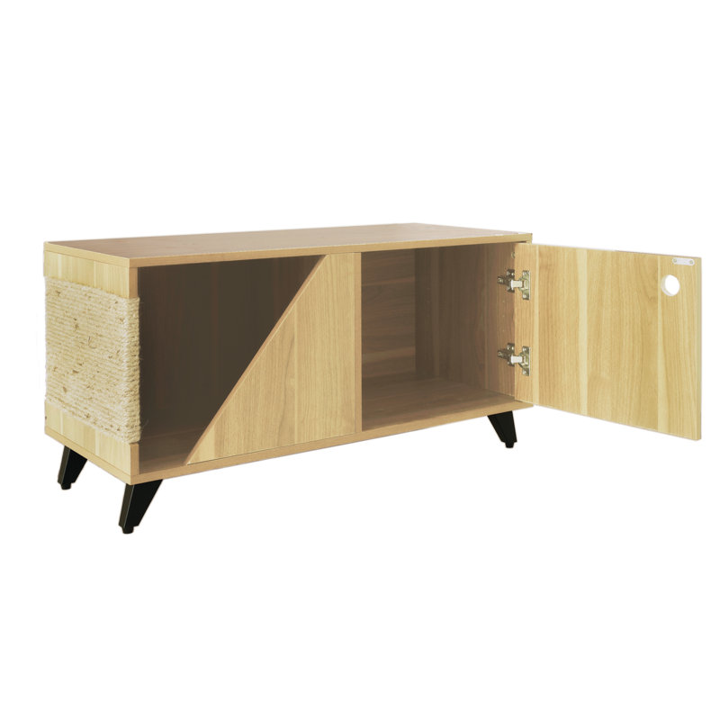 Jessie Jr. 35.5'' Wide Accent, Oak
