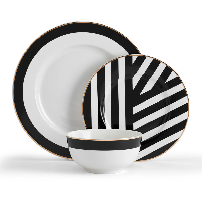 Mikasa Luxe Deco China Dinner Set