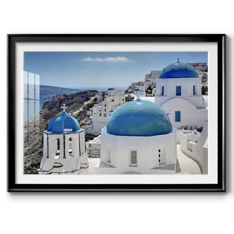 Santorini samedi, Noir, H 27 po x l 39 po x P 1,5 po