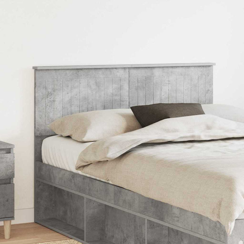 Headboard, Full/Double, Concrete Grey