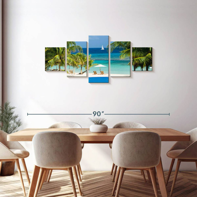 West Bay Hazelton, 30" H x 68" W