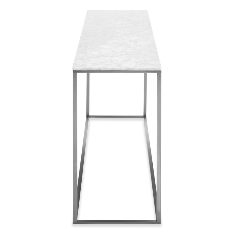 Minimalista 52'' W Console Table, Marble