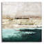  'Turquoise Pools' by Design Fabrikken Acrylic Glass Wall Art, 12" x 12"
