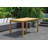 Anautica 5 Piece Teak Finish Outdoor Furniture Dining Set 