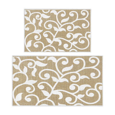 Tapis de cuisine 2 pièces Devkaran