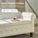 Emanuelis 63"W Upholstered Storage Bench with Solid Wood Legs and Button-tufted