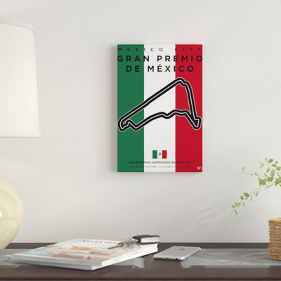 « f1 mexico course track », reproduction d’impression sur toile