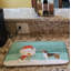Tapis de séchage labrador Snowman Christmas-38439403