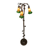 Sinagra 58'' Mahogany Bronze Floor Lamp