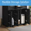 Ensemble de meuble-lavabo moderne 30 po avec lavabo, ensemble de meuble-lavabo avec tiroirs de rangement, petit meuble-lavabo simple avec rangement pour salle de bain-1107756526-1107756527
