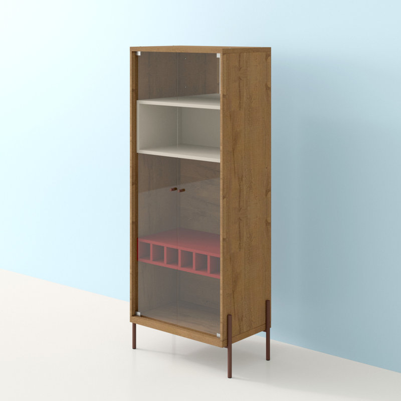 Alviso Dining Cabinet, Red