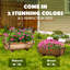 Half barrel flower pot-1795678981