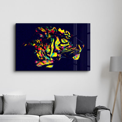 Elegant Tempered Glass Wall Art Painting, 13.8 x 21.7 inches | 100% Tempered Glass, Thickness: 0.16 inches | UV Printed for Vibrant Colours | Perfect for Home Decor, Living Room, & Office Spaces