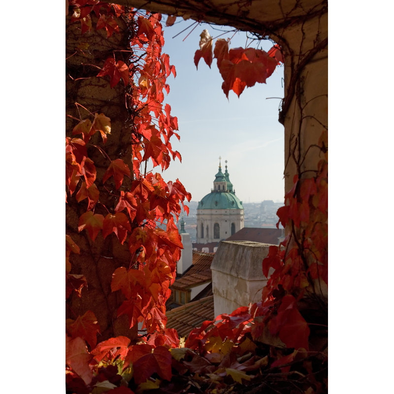 Derri Autumn In Prague by Tashka - Wrapped Canvas Print, 46cm H x 30cm W x 3.8cm D