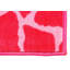 Tapis intérieur / extérieur rose à imprimé animal-1805534156
