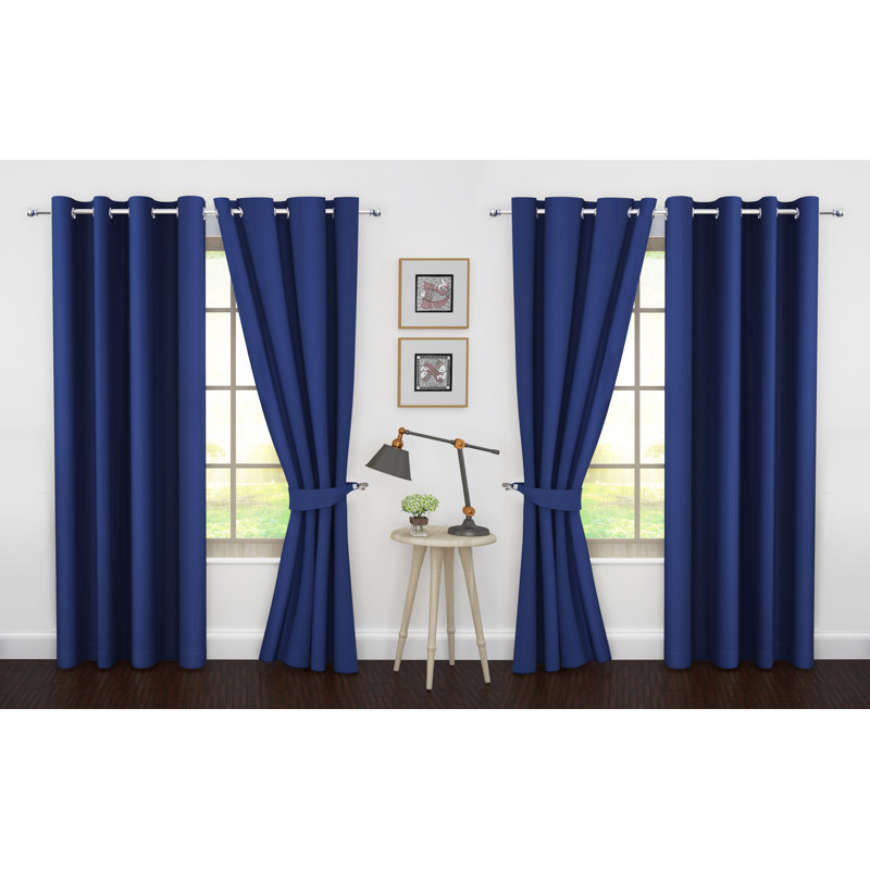 Blackout Curtain, Royal Blue, 46" x 95"