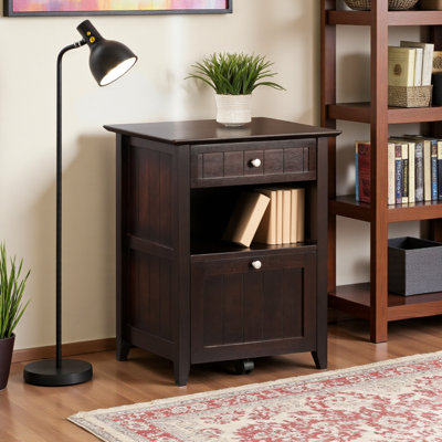 Rossford Home Office File Cabinet in Coffee