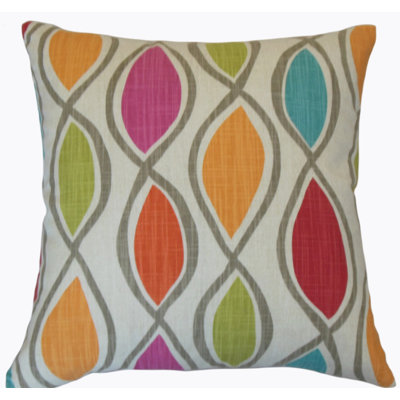 Coussin décoratif en coton Rubie