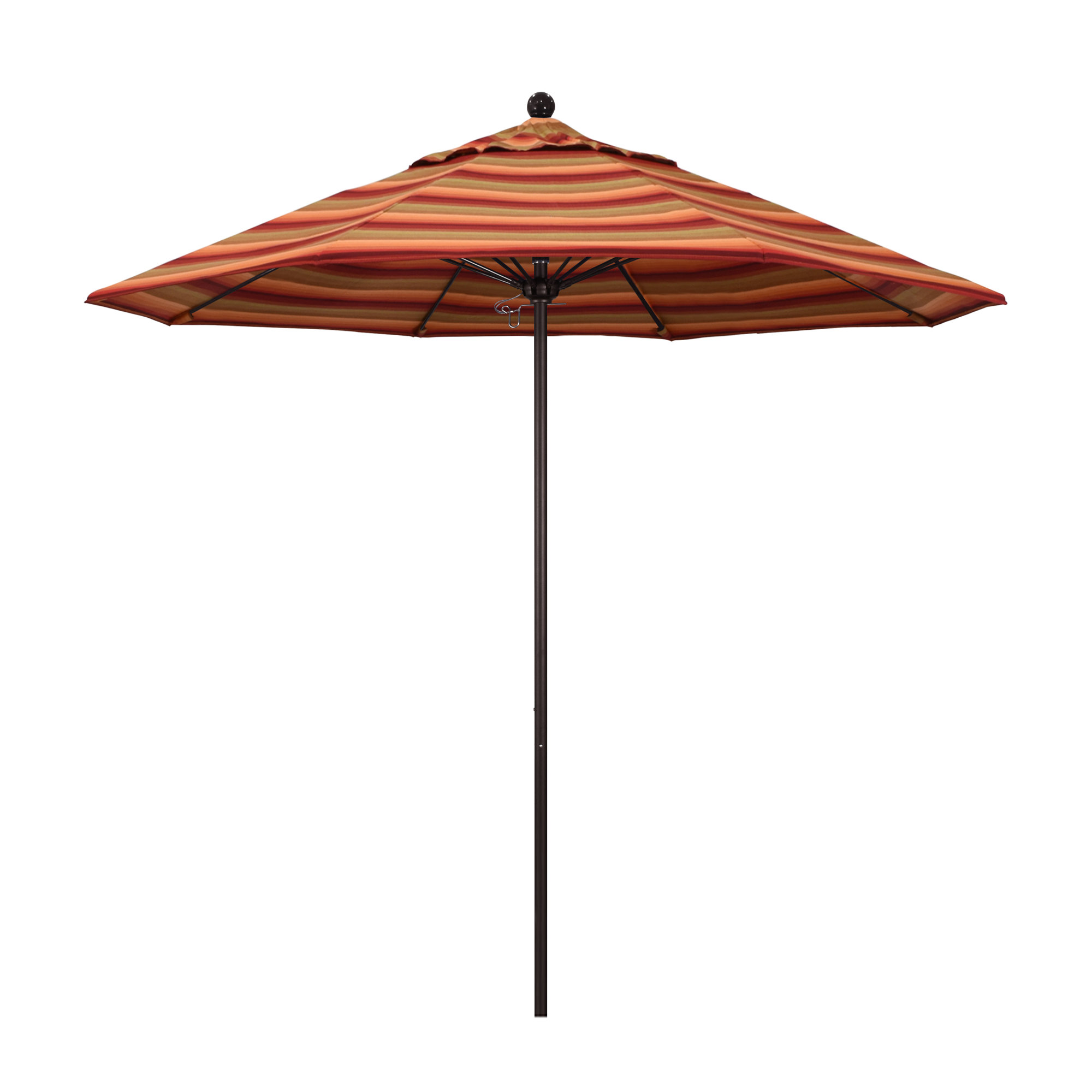 Hibo 108'' Sunbrella® Outdoor Umbrella, Astoria Sunset Sunbrella®