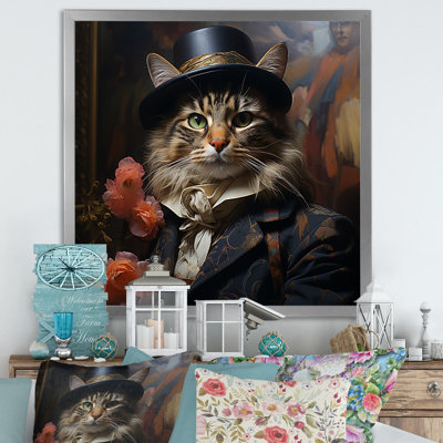 Chat, mafia de la mode II, art mural