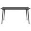 Ensemble repas de jardin 7 pièces Dayzi - noir-2059073618