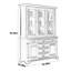 Buffet en bois de noyer