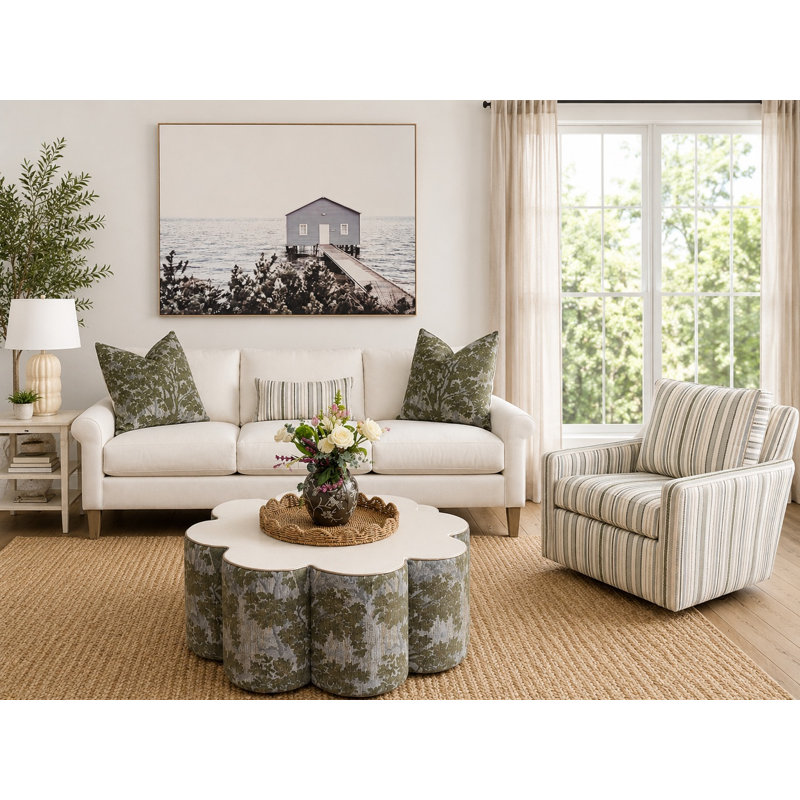 Fauteuil d'appoint pivotant Kinston
