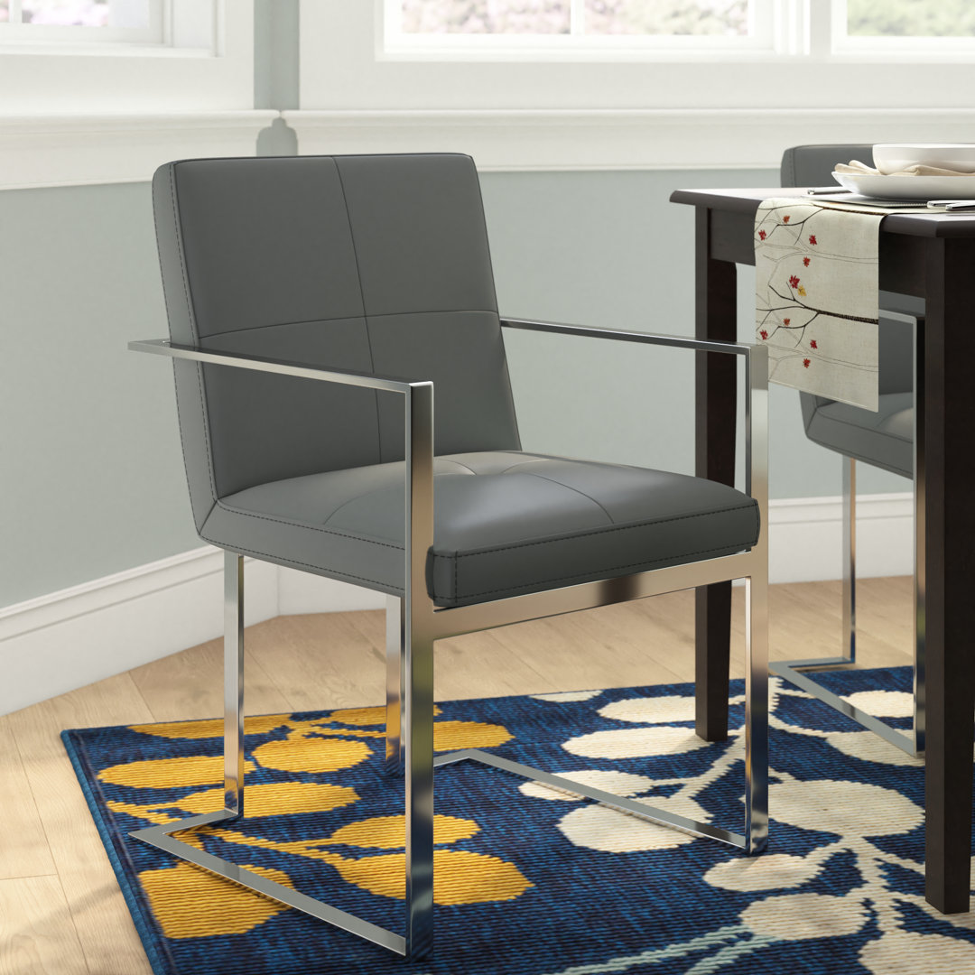 Poulin Upholstered Arm Chair Wade Logan® 