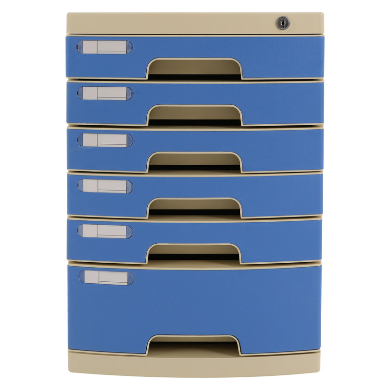 Martavius Plastic File Organizer, Gray