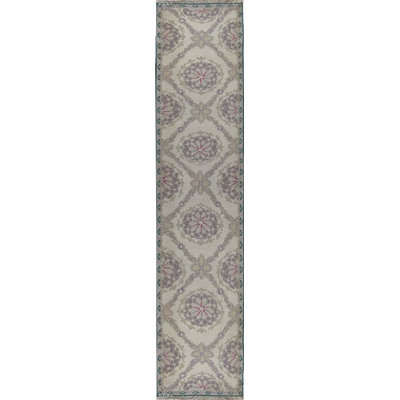 Tapis ivoire noué à la main de haute qualité