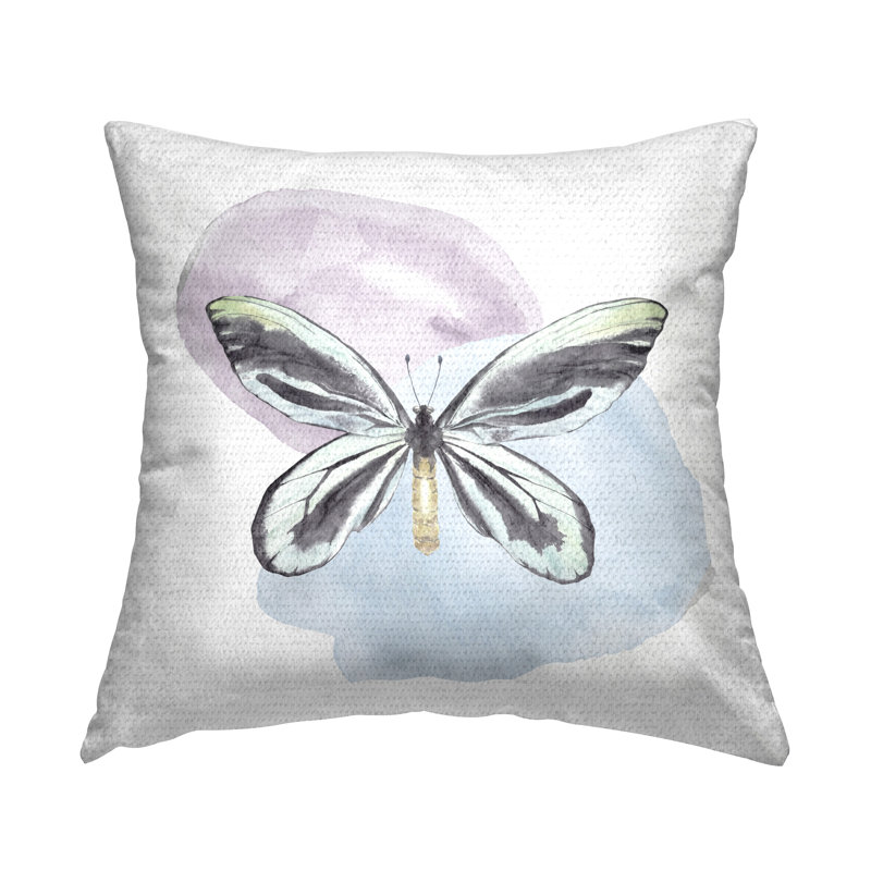 Coussin d'extérieur Pastel Dragonfly Shapes