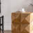 23.62"Height Three-Dimensional Embossed  Pattern Design Retro Side Table Retro Furniture