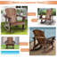 Ensemble de chaises Adirondack d'extérieur Ahona-1856402495