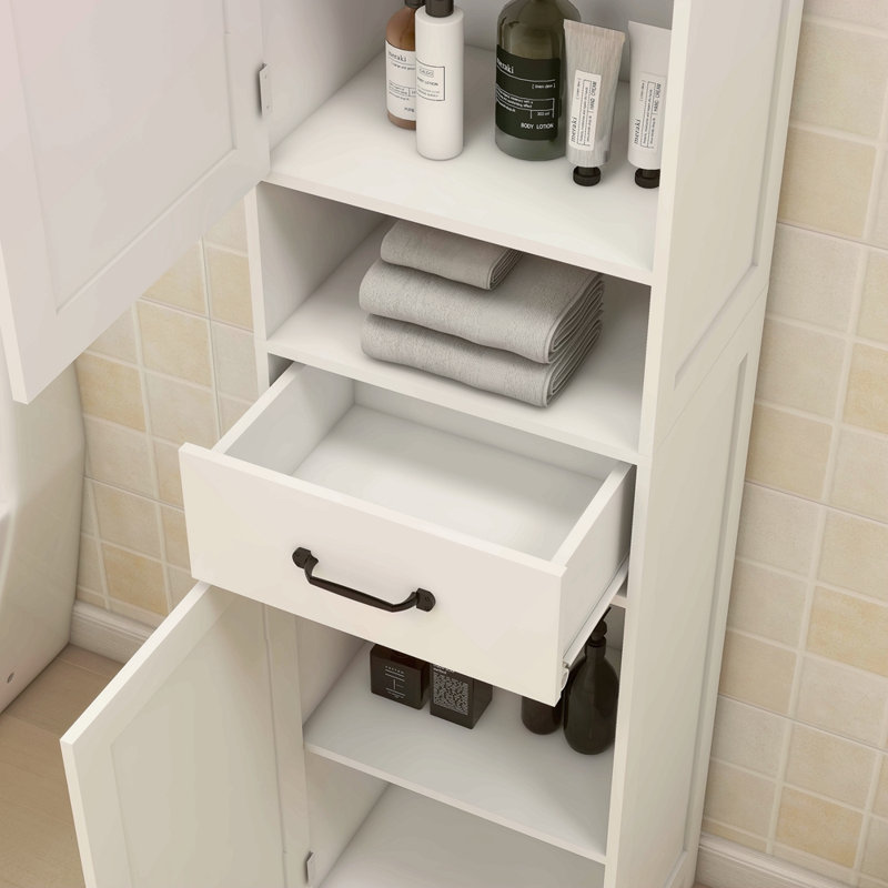 Armoire sur pied à porte étroite