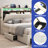 Upholstered Bookcase Storage Bed-1139760195-1126382202
