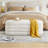 Tora Polyester Upholstered Storage Bench-424314607