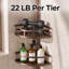 Freestanding and Tension Stainless Steel Shower Caddy