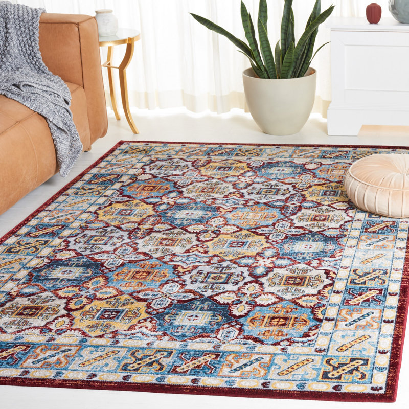 Bayside Performance Machine Washable Oriental Rug, Rectangle 5'3" x 7'6"