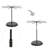 8-Hook Rotating Tabletop Jewelry Stand