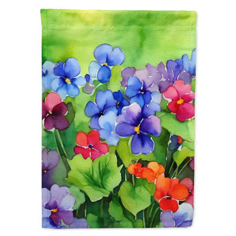 Double Sided 15.5'' H x 11.25'' W Polyester Garden Flag