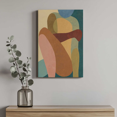 «Shapely Figurative II» par Victoria Barnes, reproduction d'art sur toile