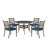 5 Piece Outdoor Patio Dining Set-933669240