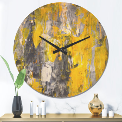 Abstract Pattern Wall Clock